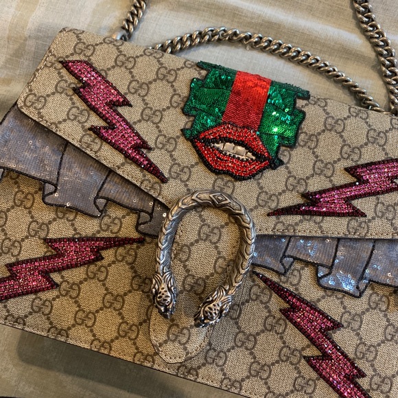 Gucci Dionysus supreme GG shoulder bag - Picture 3 of 8